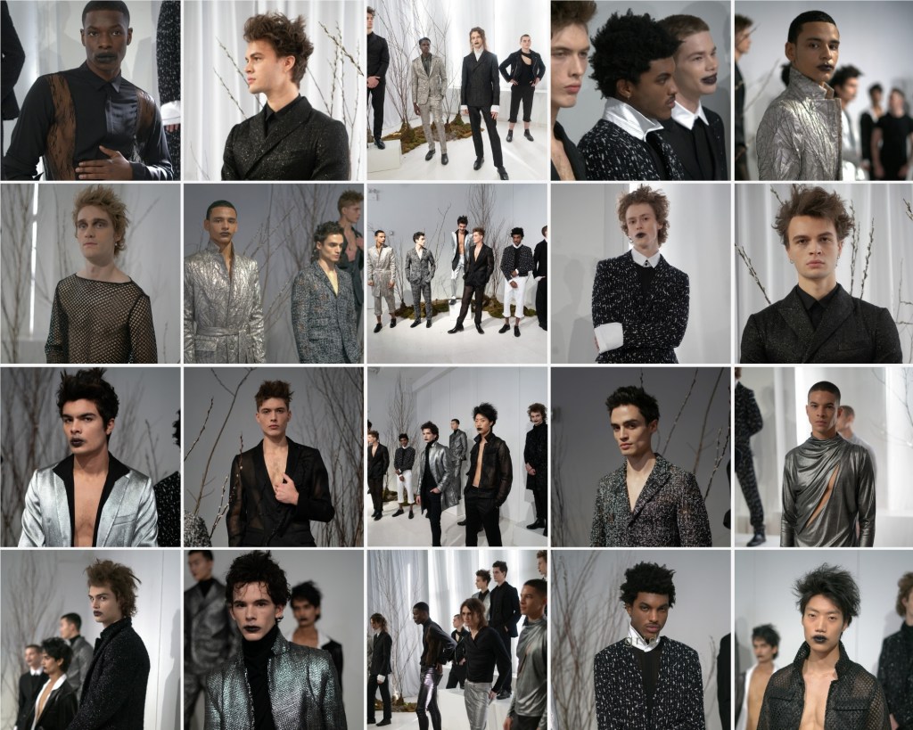 Editorial fashion menswear portfolio showcasing creative direction and brand-aligned storytelling in NYC studio shoot.