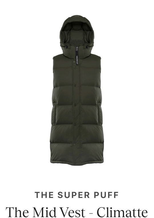 Super Puff Climatte Mid Vest | Women’s Lightweight Puffer Vest for Everyday & Transitional Wear
