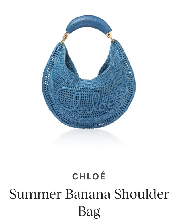 Chloé Banana Shoulder Bag | Women’s Designer Statement Bag for Summer Styling